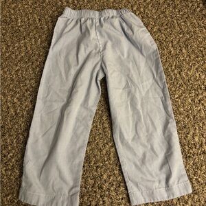 The Bailey Boys 4T Light Blue Checkered Elastic Waist Trousers